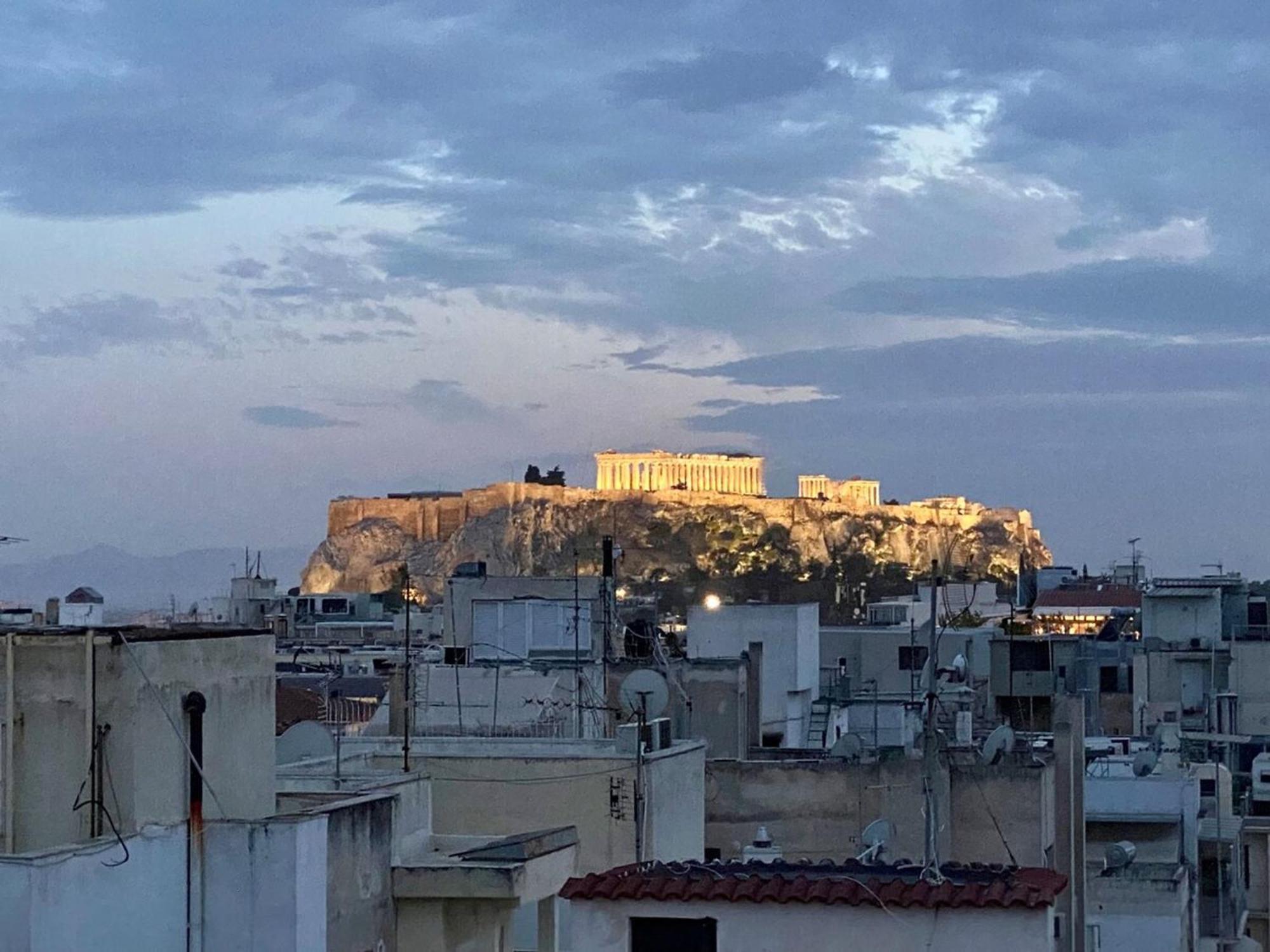 200Mbps Wifi - Penthouse With Acropolis View Apartment Athens Luaran gambar